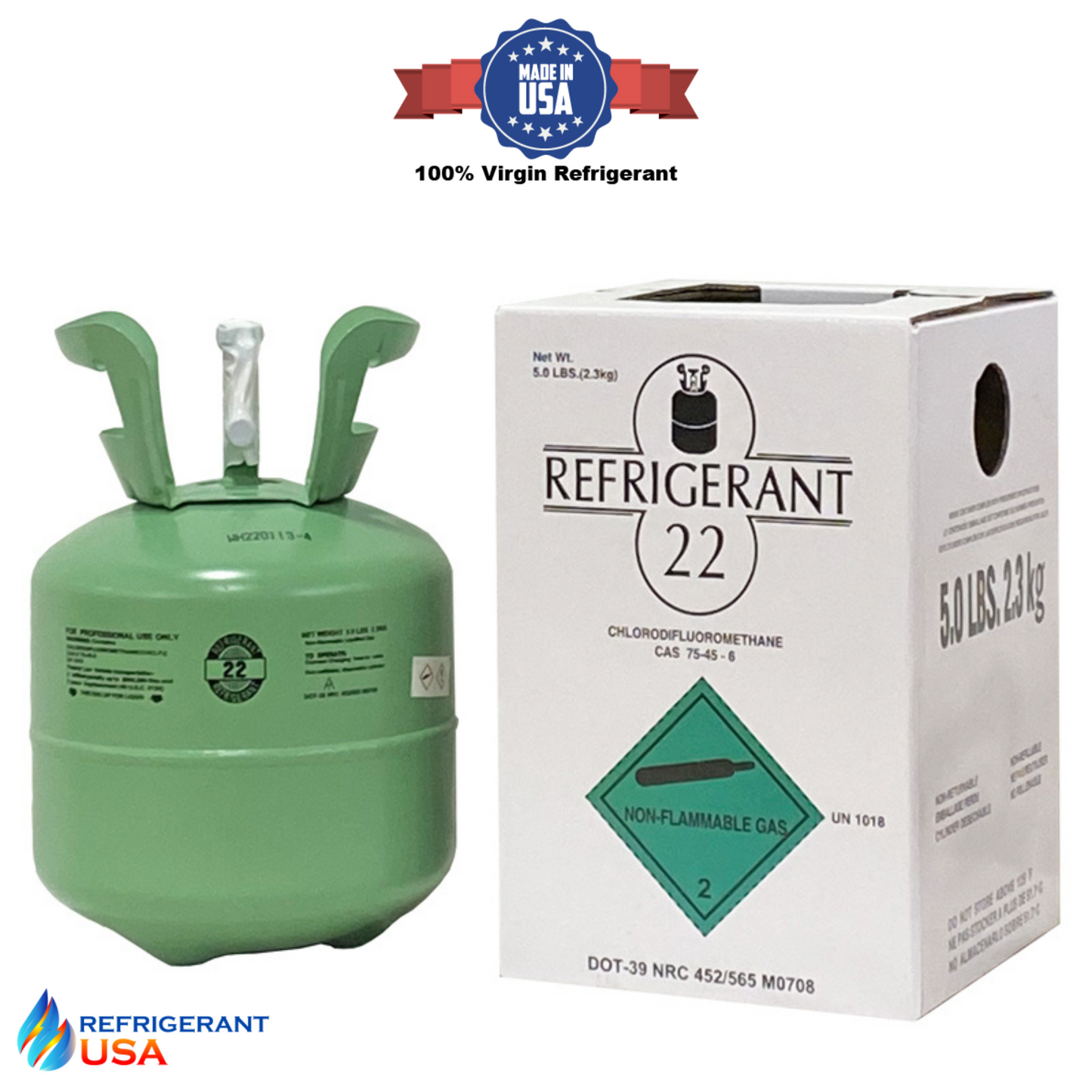R-22 Refrigerant 5 LBS