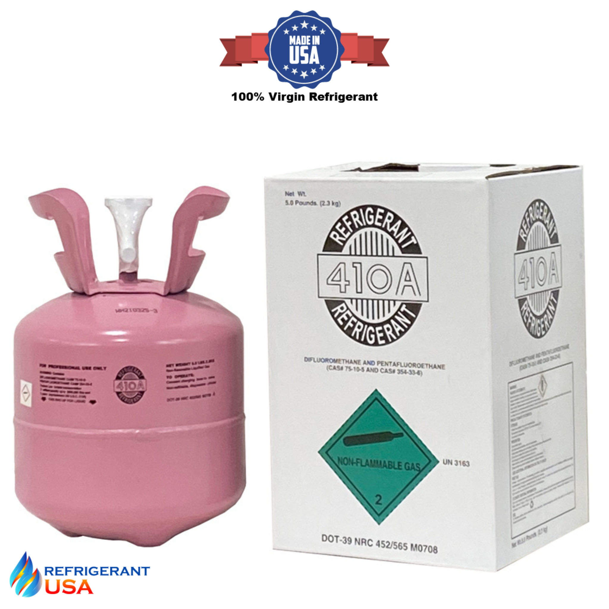 R-410a Refrigerant 5 LBS – RefrigerantUSA