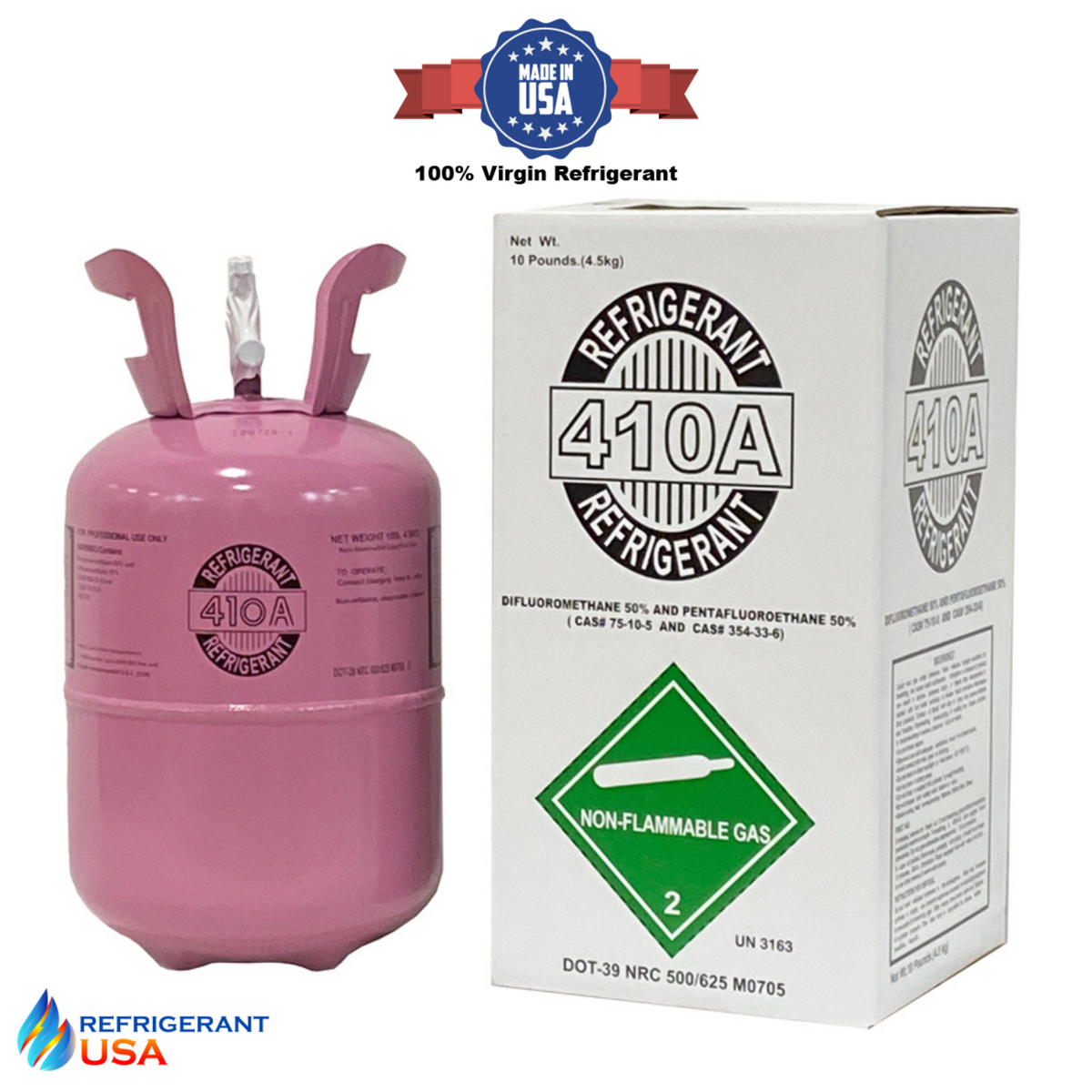 R-410a Refrigerant 10 LBS – RefrigerantUSA